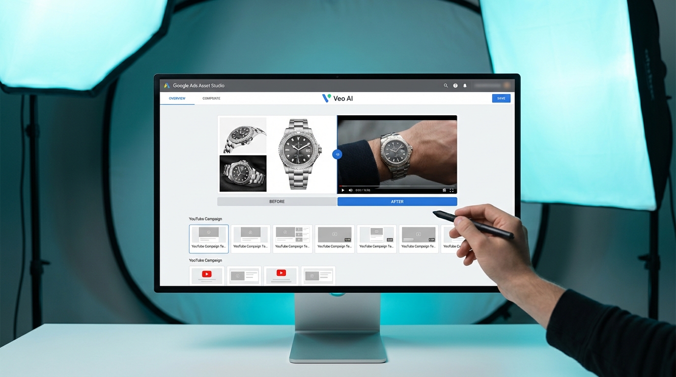 Google Ads generates short videos from static images