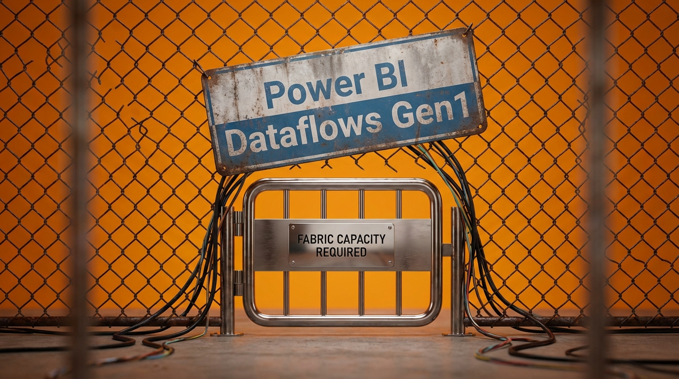 Microsoft retires original Power BI Dataflows and requires Fabric for upgrades
