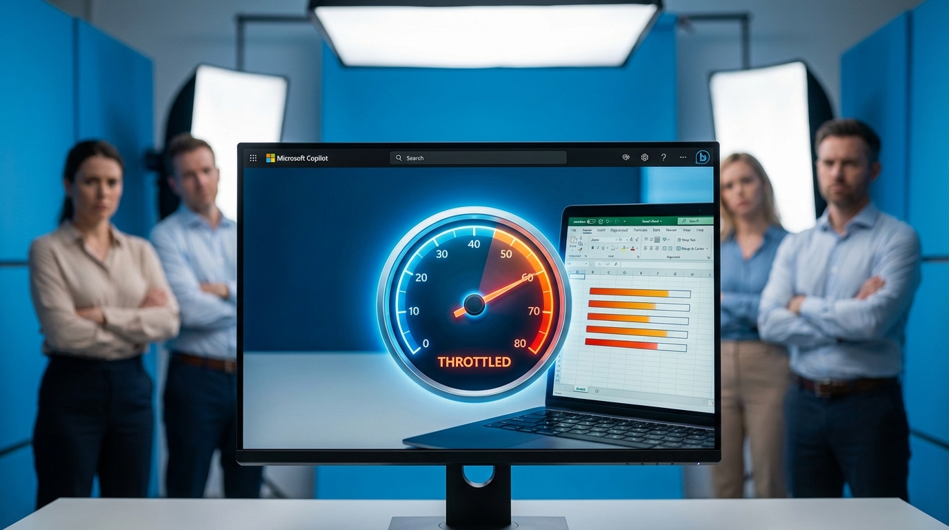 Microsoft restricts free Copilot access and throttles basic users