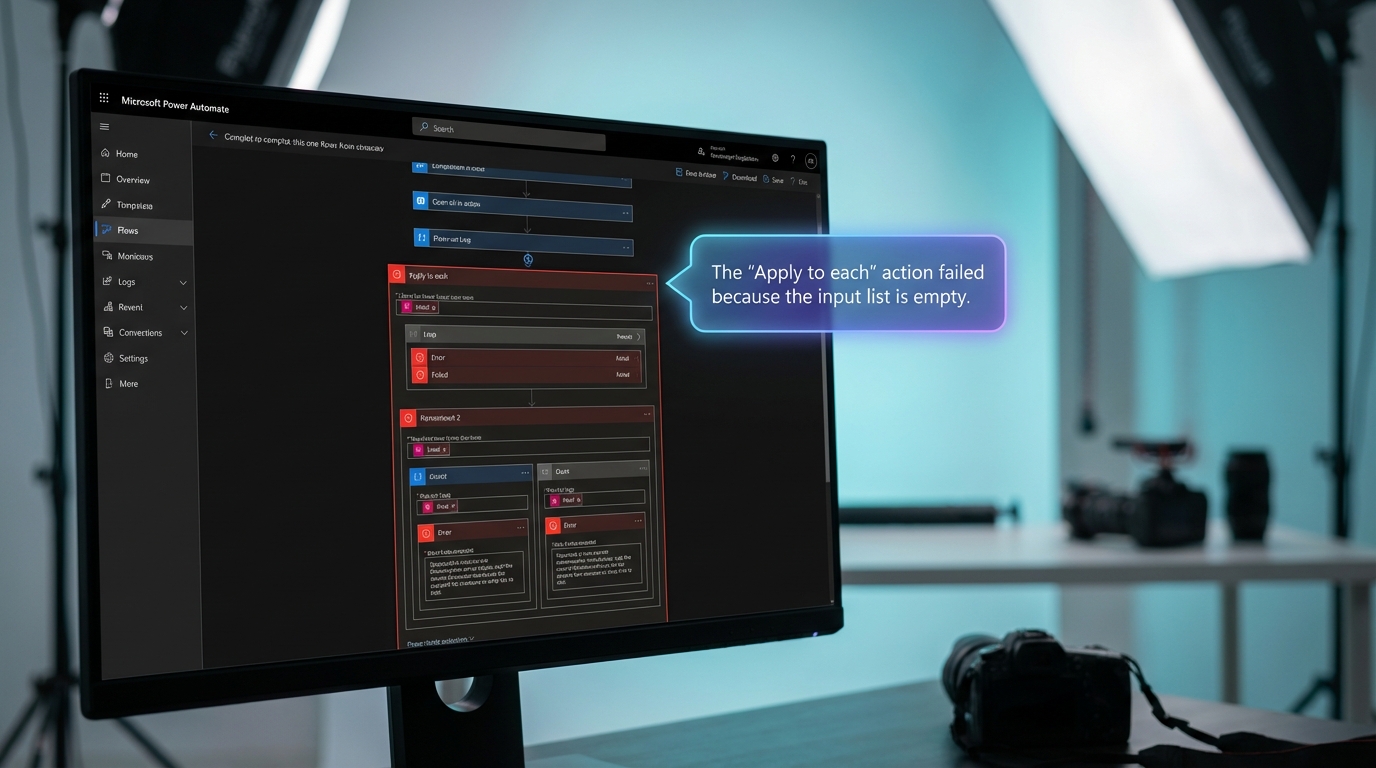New AI integration diagnoses silent Power Automate failures