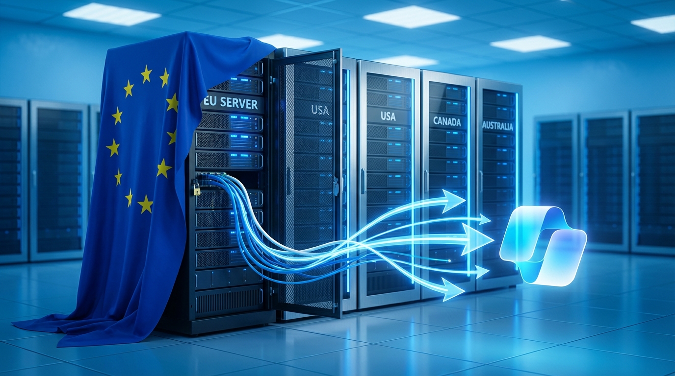 Microsoft routes European Copilot data outside the EU to fix performance issues