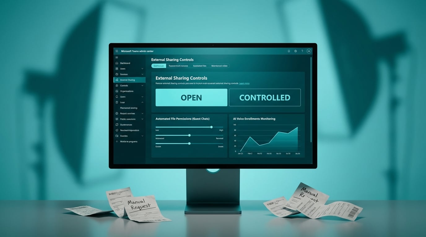 Microsoft adds external sharing dashboard to Teams admin centre