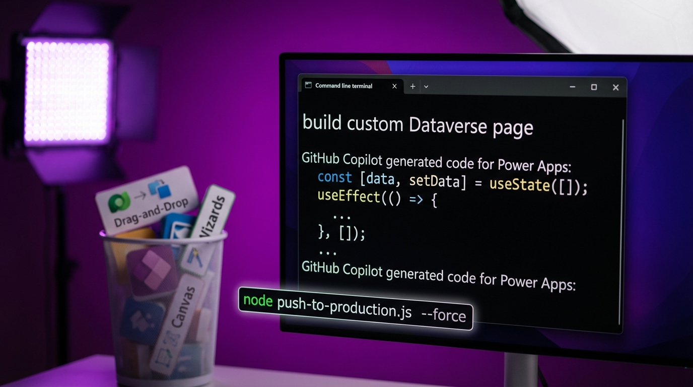 Microsoft brings AI code generation to model-driven Power Apps