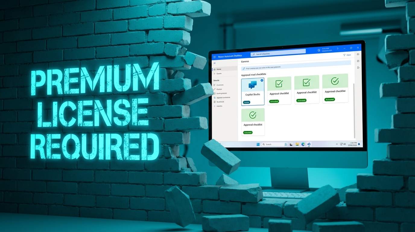 Power Automate Desktop adds AI agents and unattended approvals without Premium licenses