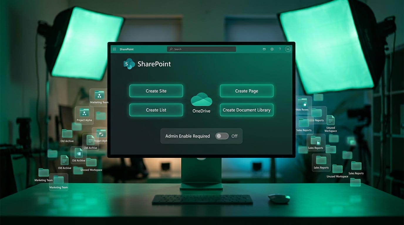 Microsoft overhauls SharePoint start page with unified creation tools