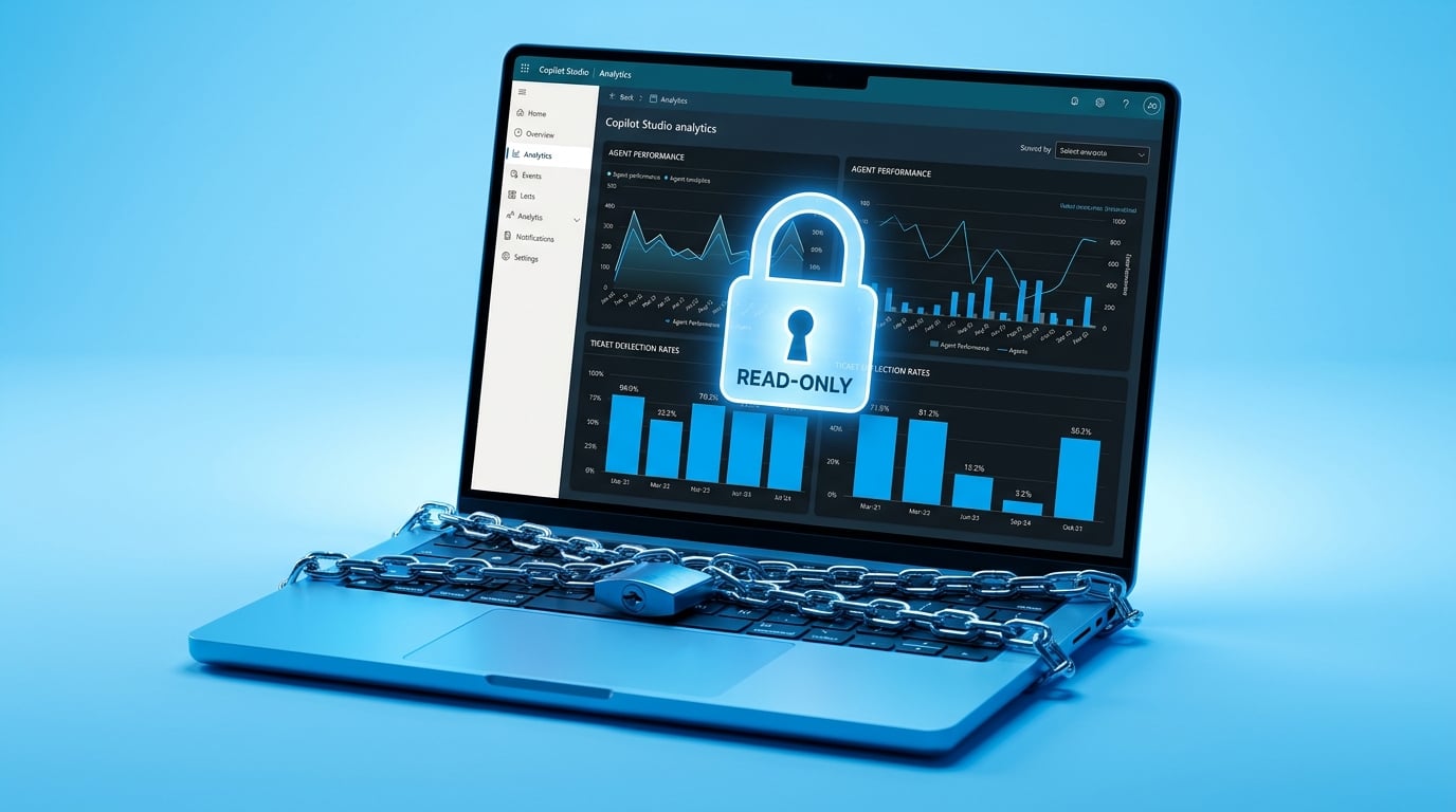 Copilot Studio adds read-only analytics role and custom metrics for agents