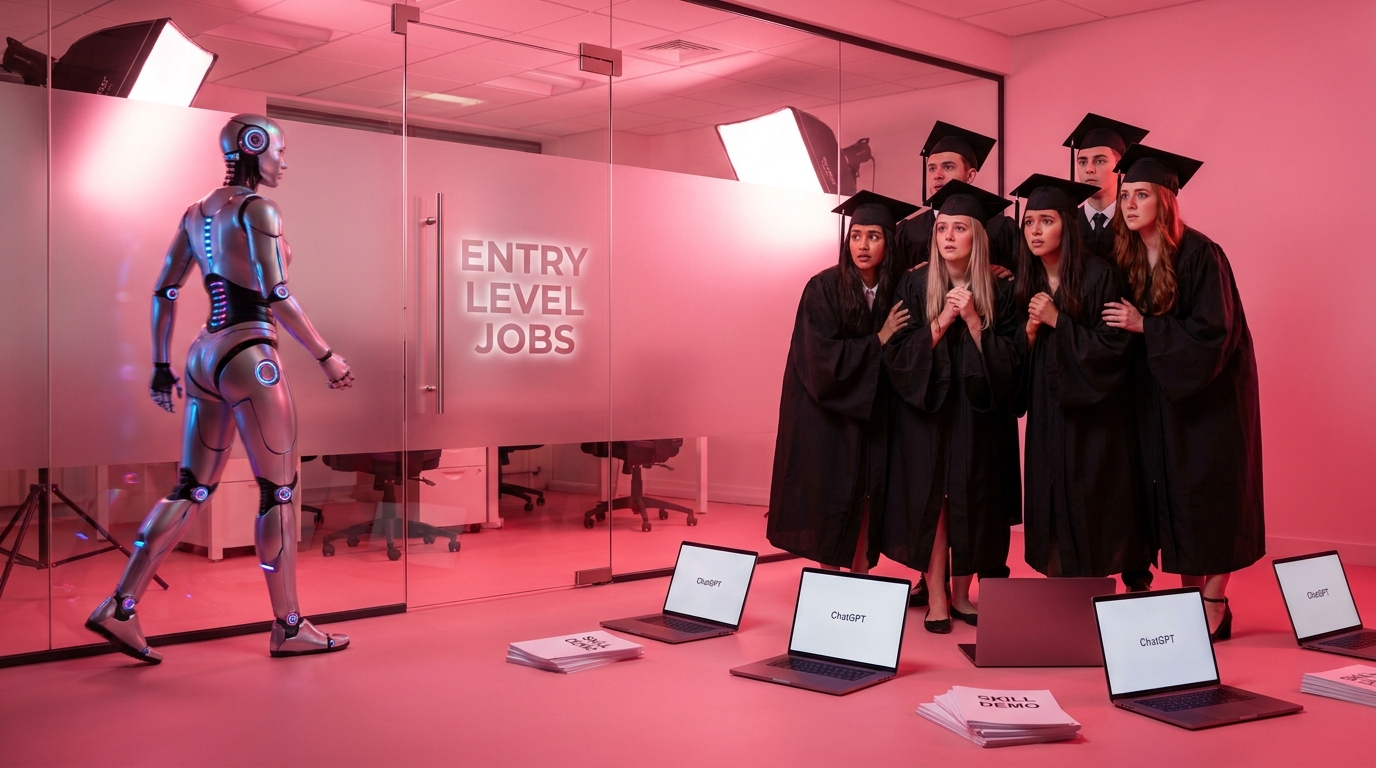 Most graduates now fear AI will replace their first jobs