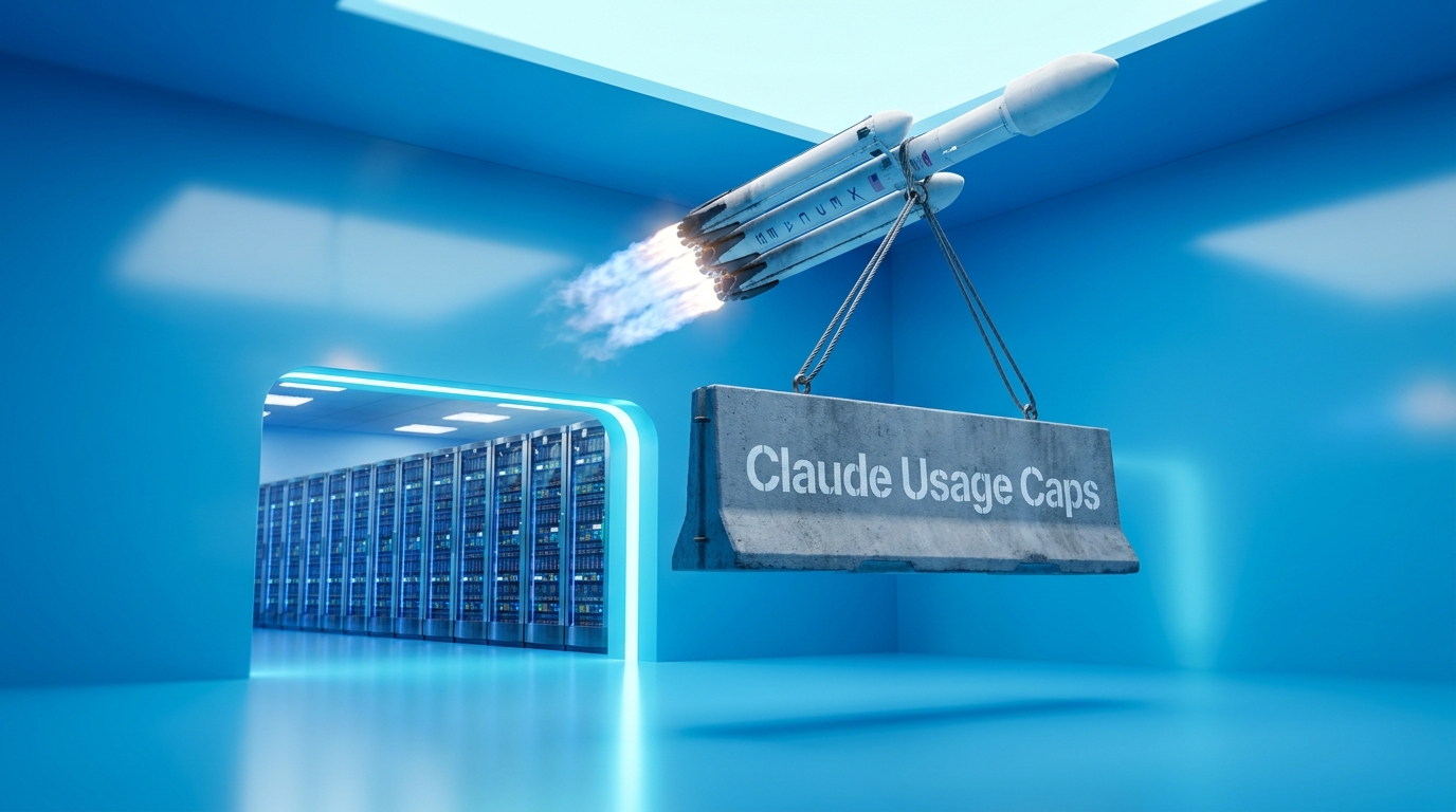 Anthropic lifts Claude usage caps through SpaceX compute partnership
