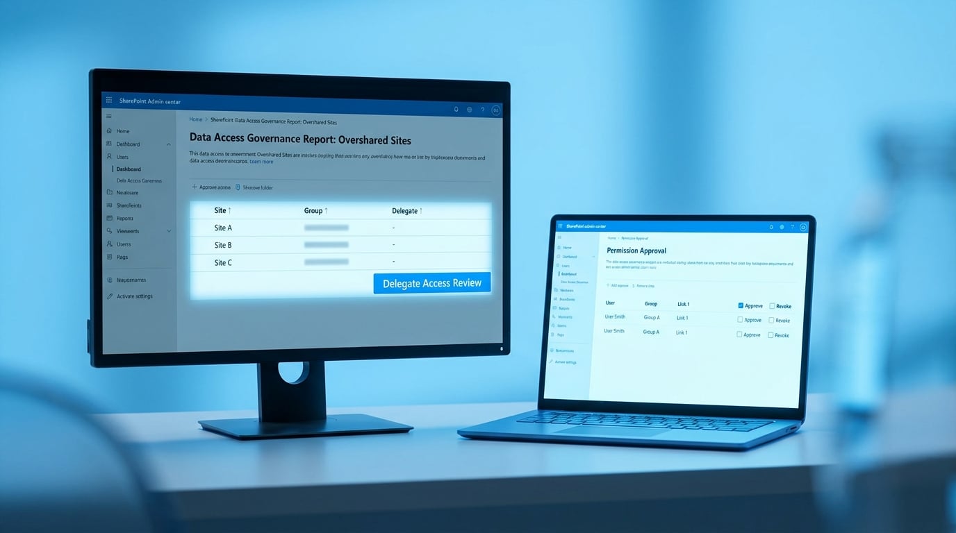 SharePoint admins delegate permission reviews to site owners