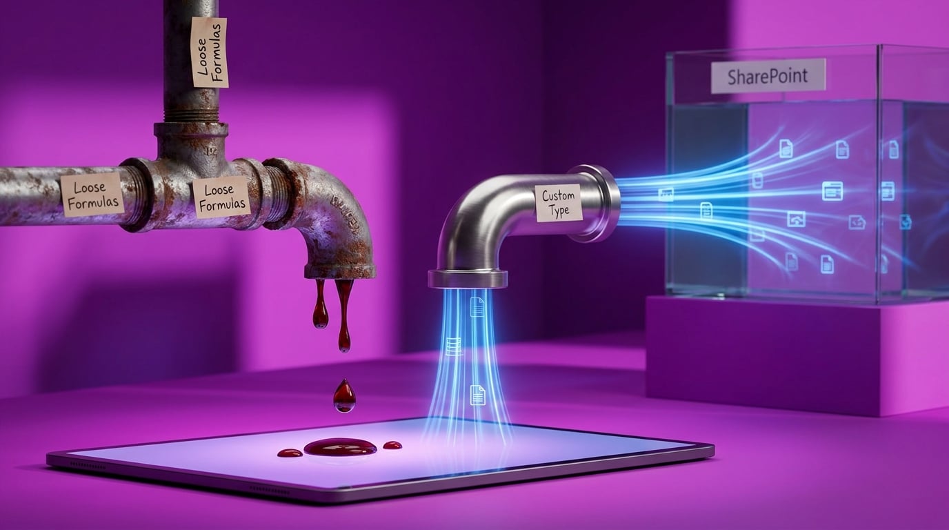 Power Apps enables custom data types in Power Fx formulas