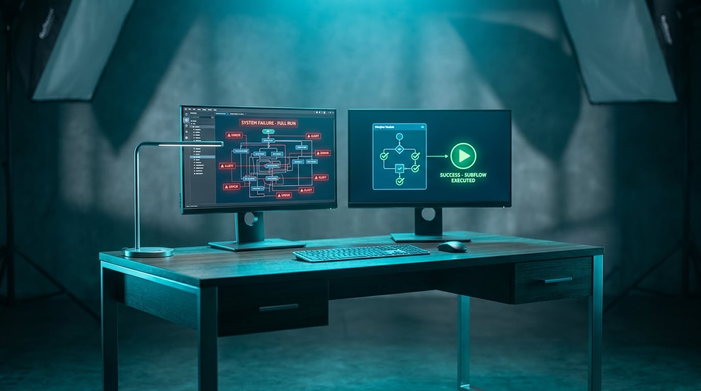 Power Automate Desktop adds subflow testing and list filtering