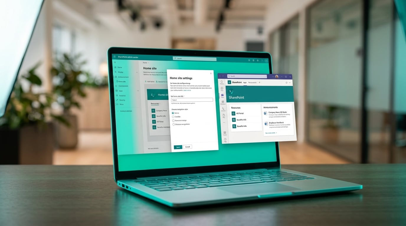 Microsoft moves home site controls into the SharePoint admin center