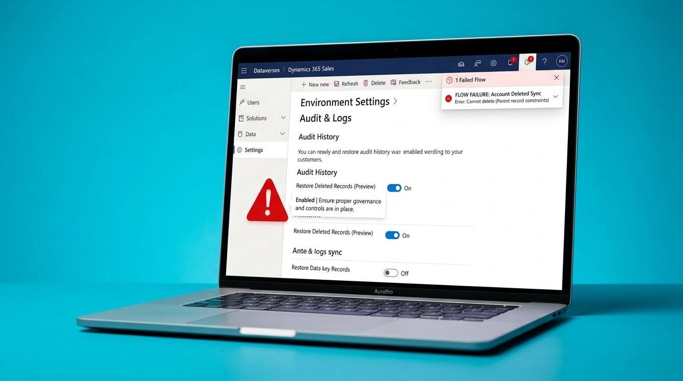Microsoft adds restore option for deleted Dataverse records