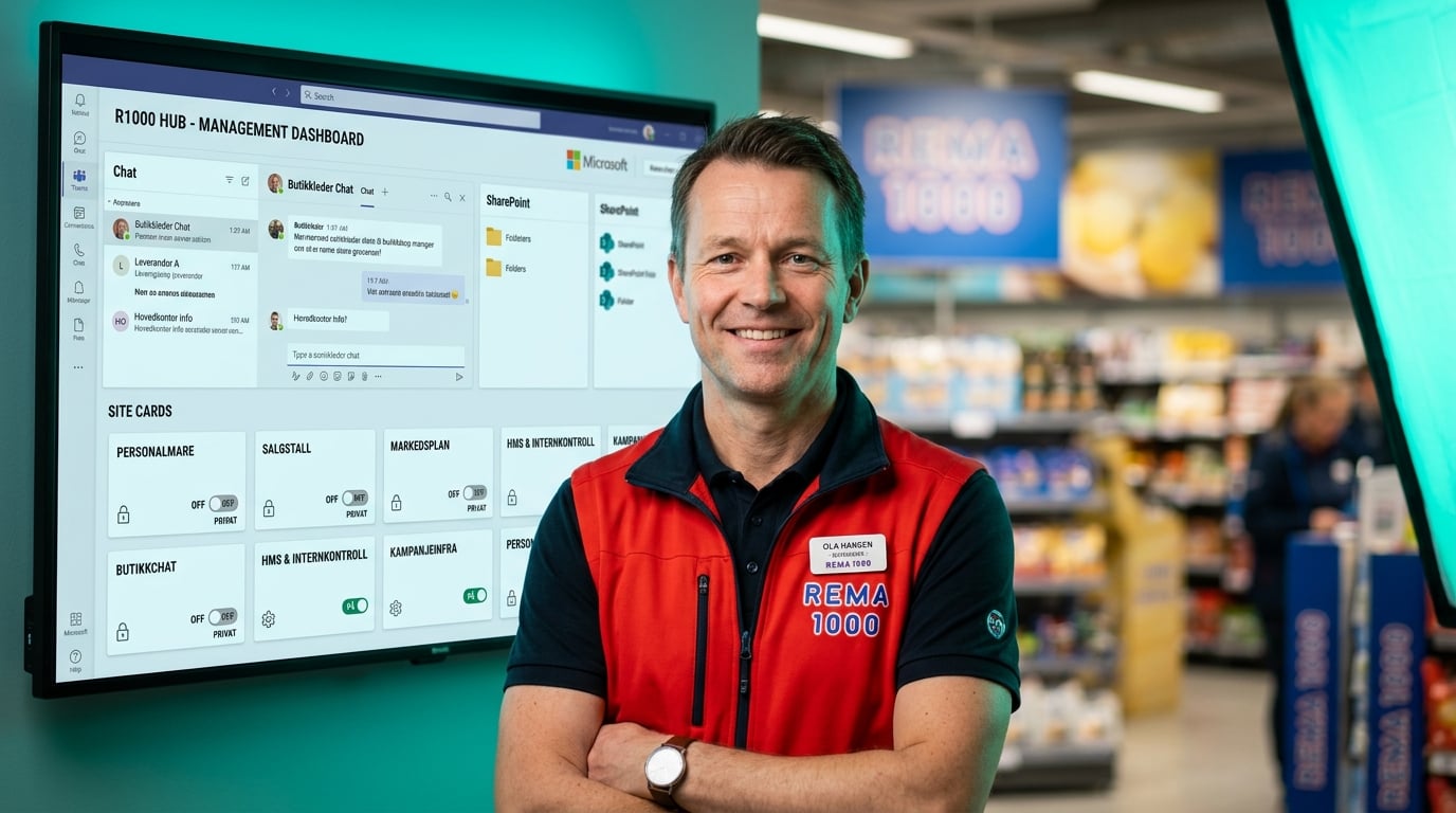 Norwegian retailer unifies Teams and SharePoint under E5 licensing