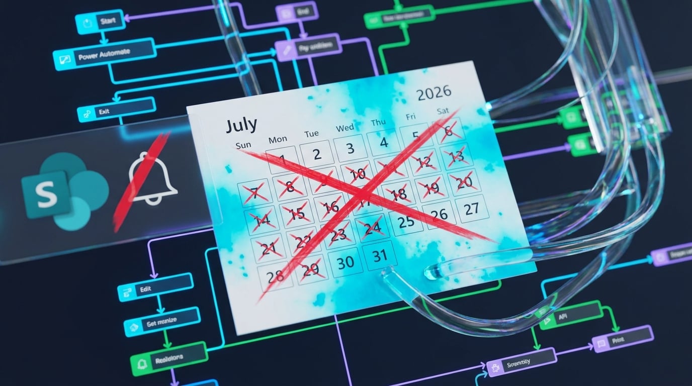 SharePoint Alerts retirement pushes users toward Power Automate