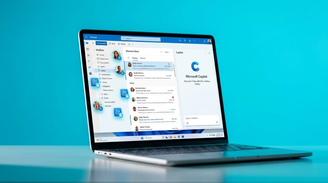 Copilot Chat reaches shared Outlook mailboxes