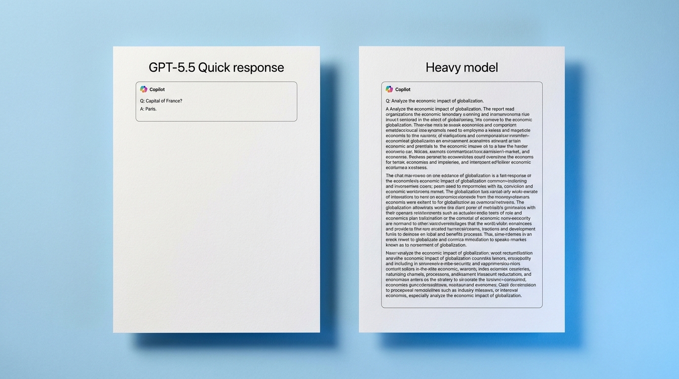 Copilot Chat adds GPT-5.5 for quicker answers