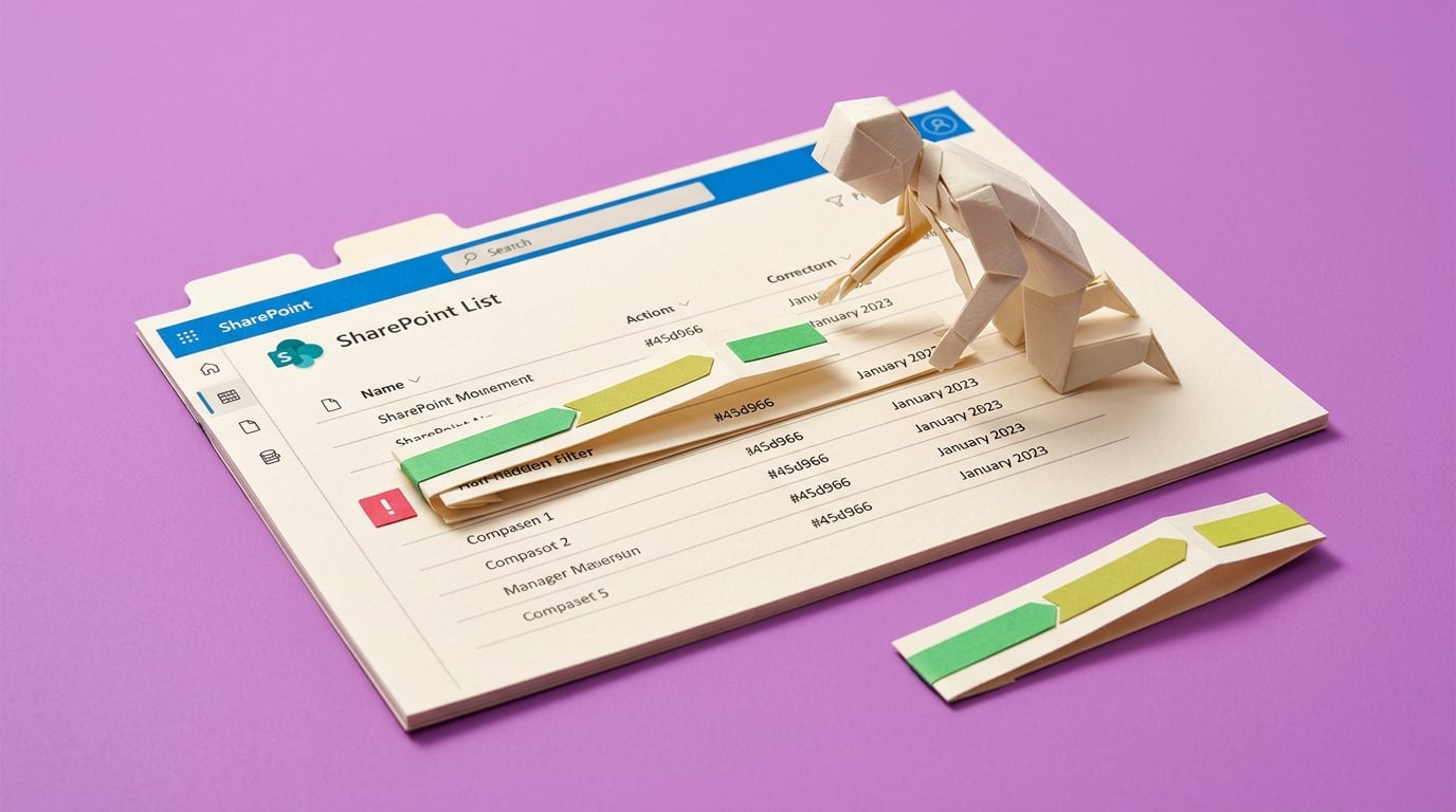Problem scene for Business professional building a SharePoint-backed canvas app