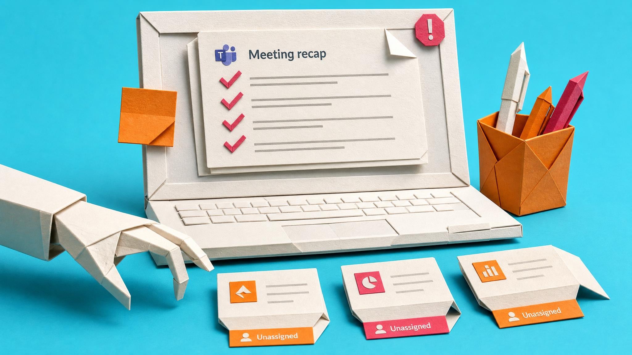 Blocker scene for Microsoft 365 coordinator, project lead, or team administrator