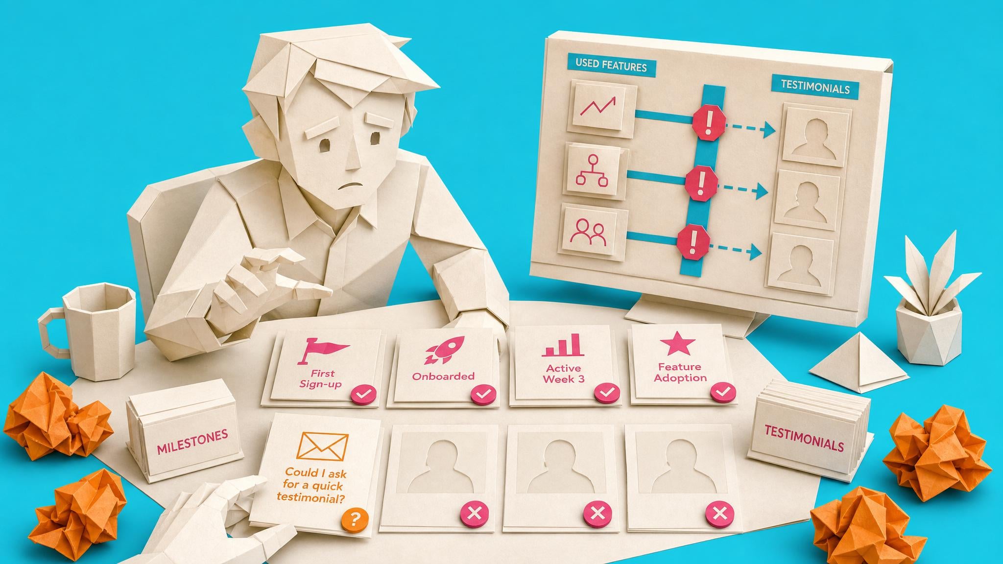 Blocker scene for Bootstrapped SaaS & Info-Product Founder (Solo or Duo)