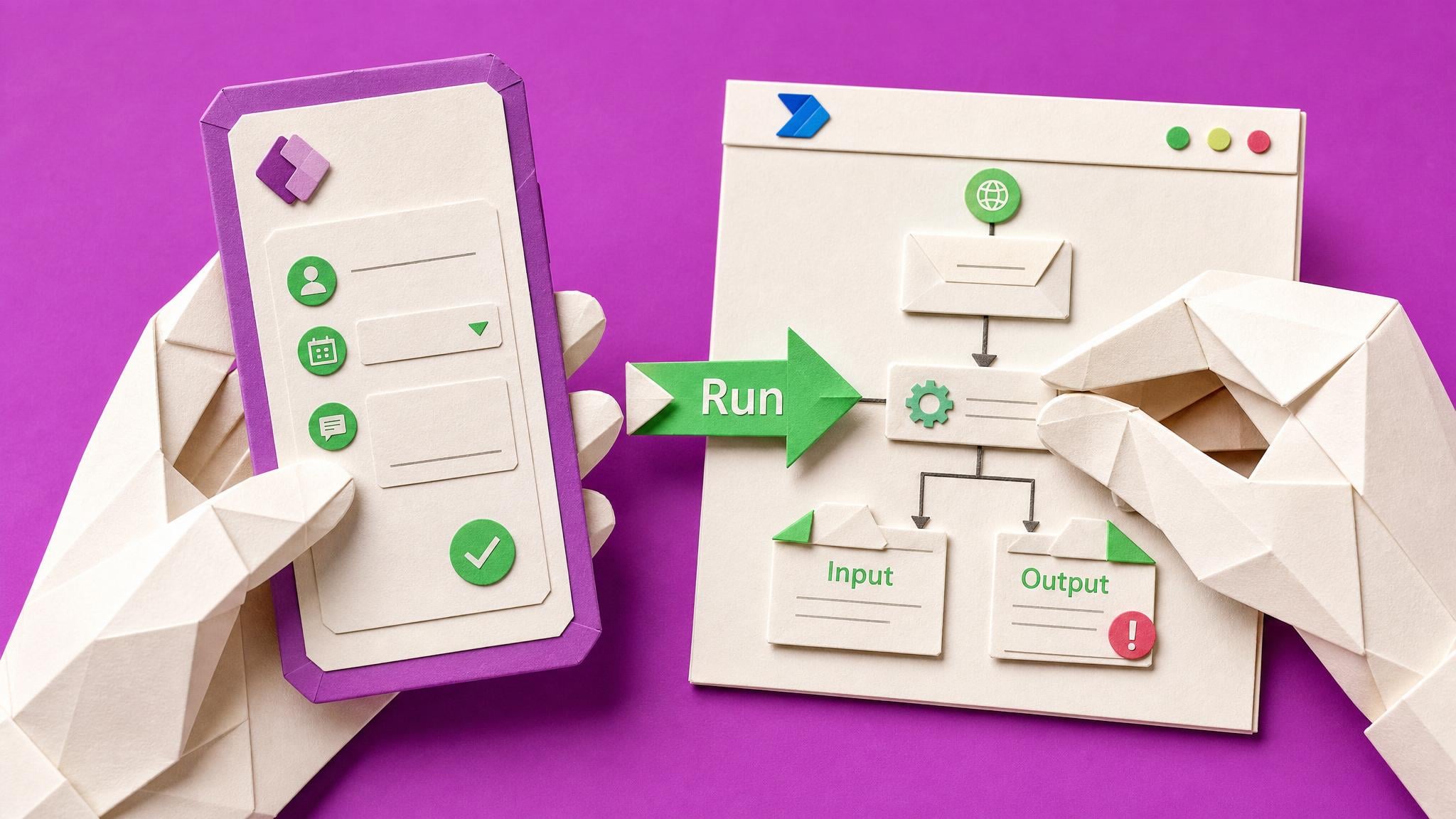 Desktop flows can now launch Power Apps directly