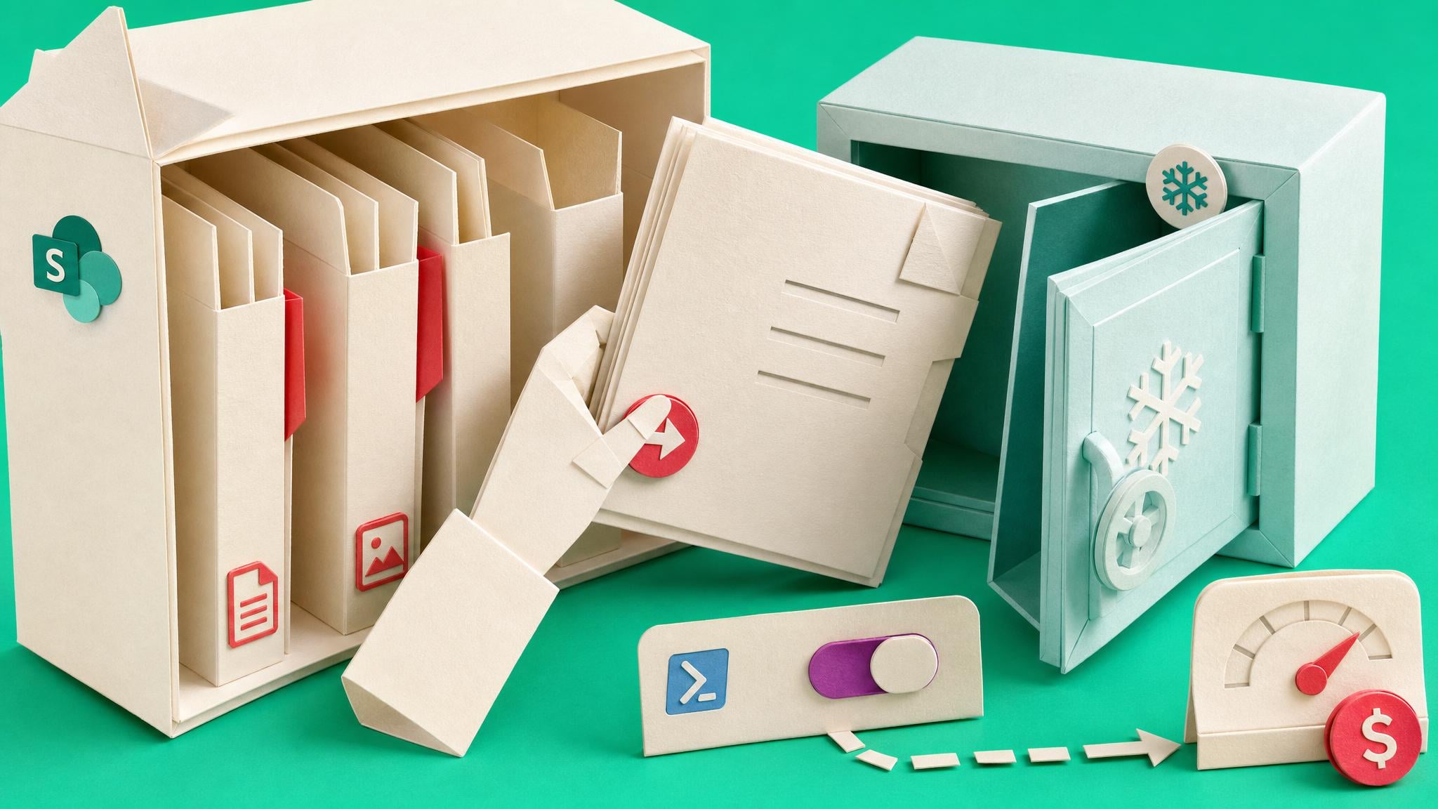 SharePoint can now archive single files to cold storage
