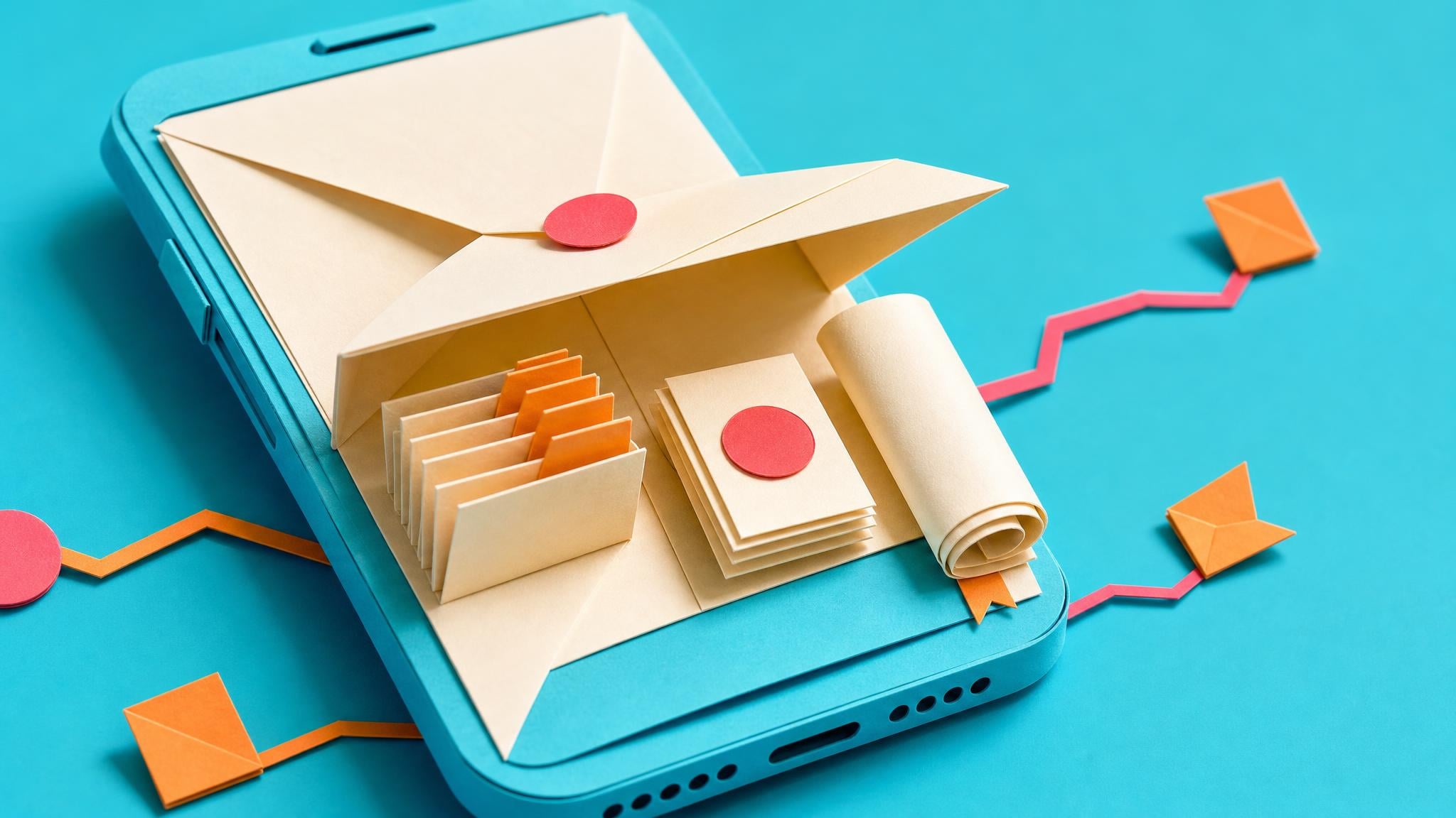Copilot mobile sends prompts for work waiting on you