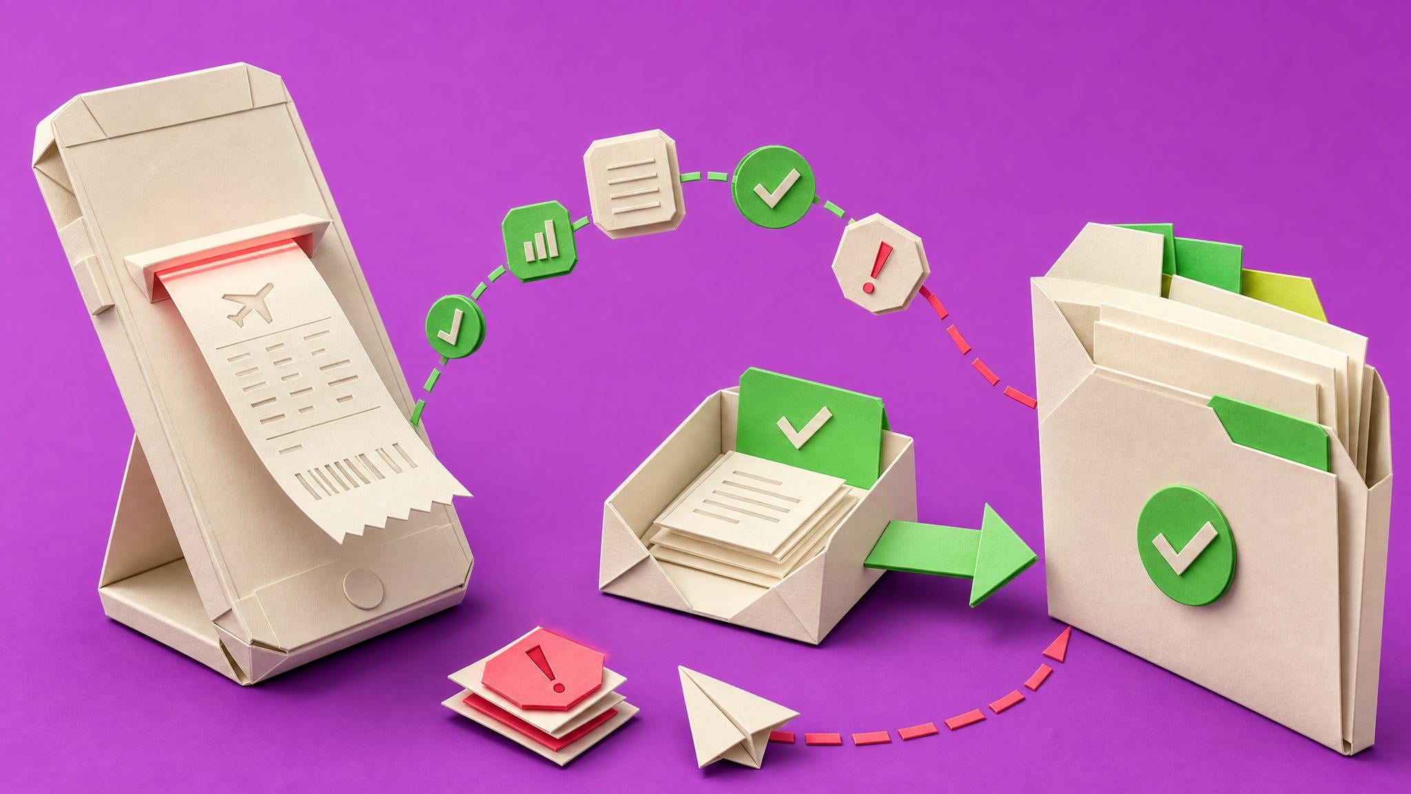 Power Apps turns phone receipts into reviewed accounting records