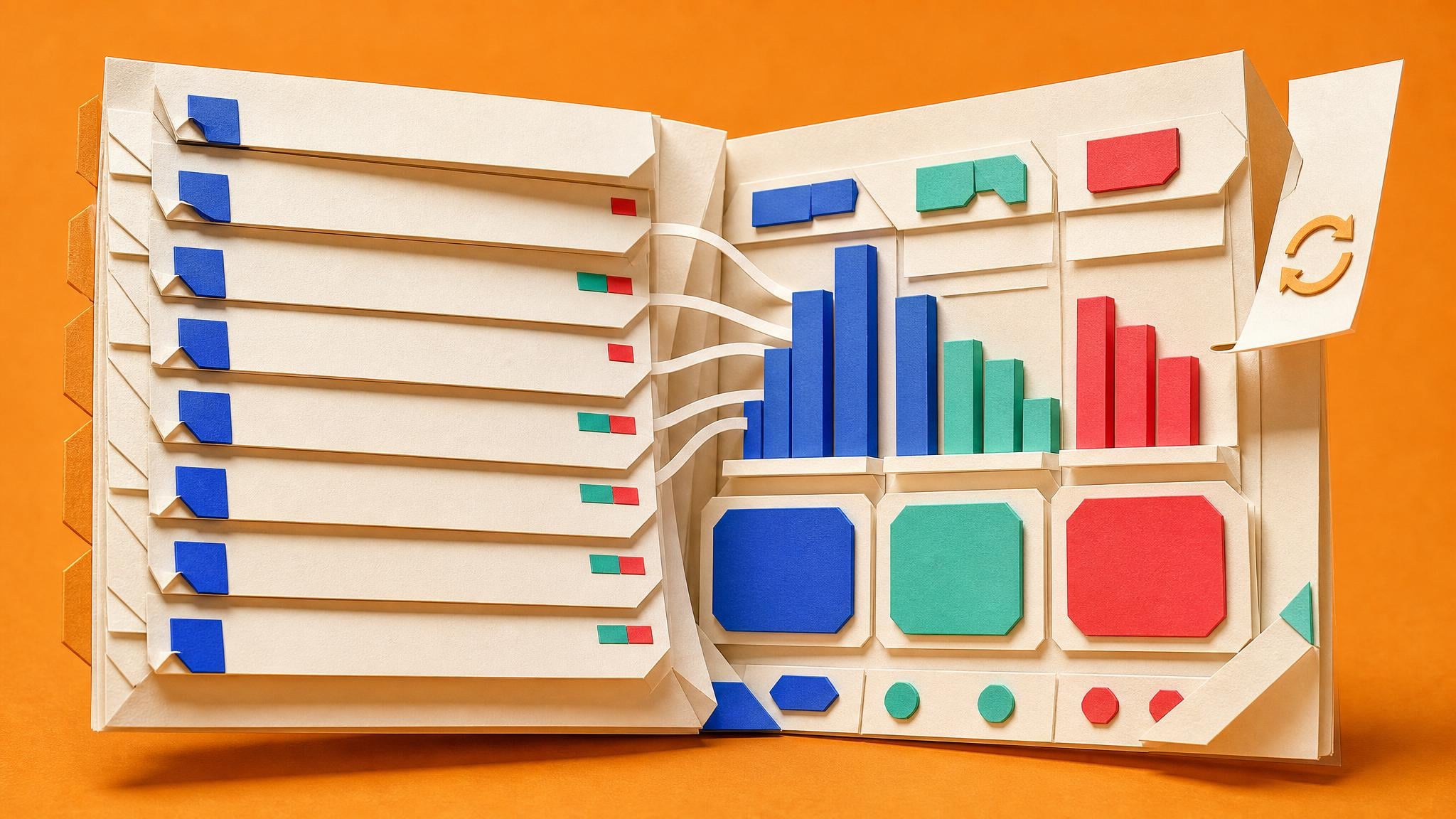 Copilot turns lists into live reporting dashboards