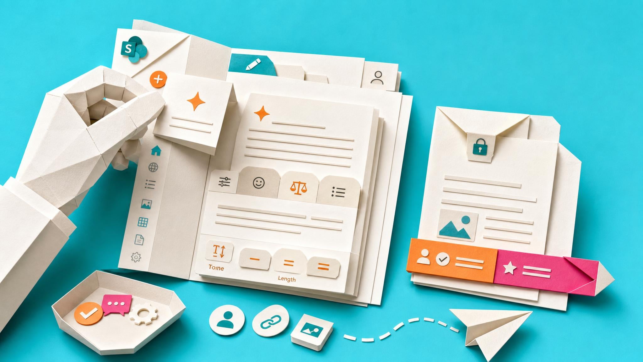 Copilot drafts SharePoint pages before you publish