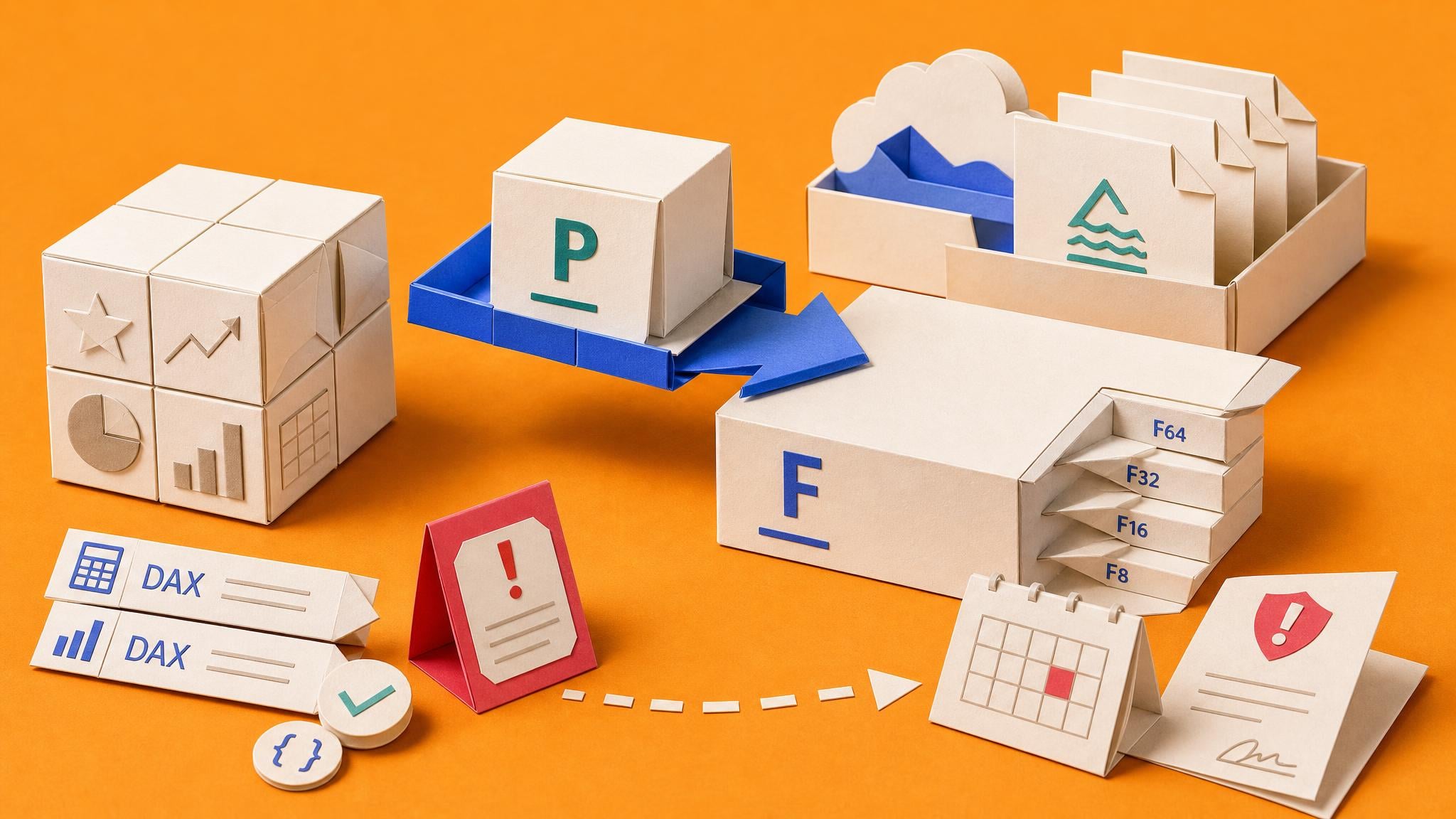 Power BI skills still hold under Fabric as Premium capacities move to F SKUs