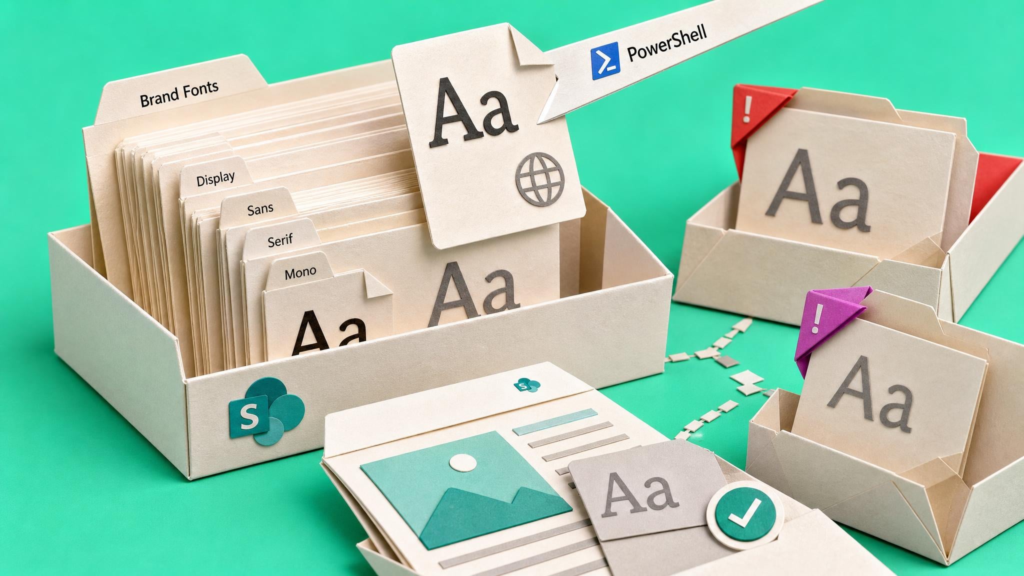SharePoint gets a PowerShell command to delete brand fonts worldwide